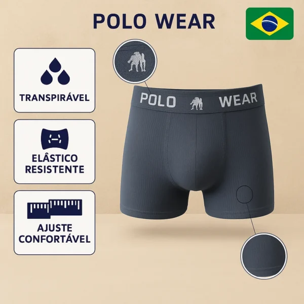 Kit 8 Cuecas Polo Wear - Imagem 2
