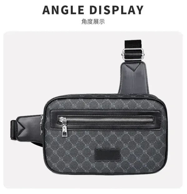 Bolsa de peito de luxo da moda - Imagem 11