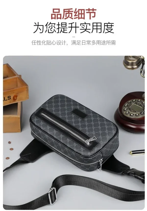 Bolsa de peito de luxo da moda - Imagem 7
