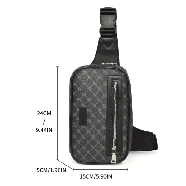 Bolsa de peito de luxo da moda - Imagem 2