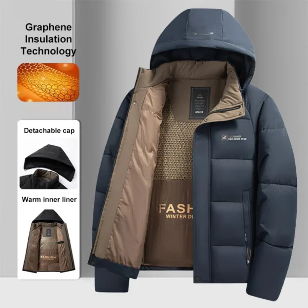 Jaqueta masculina de grafeno - Imagem 3
