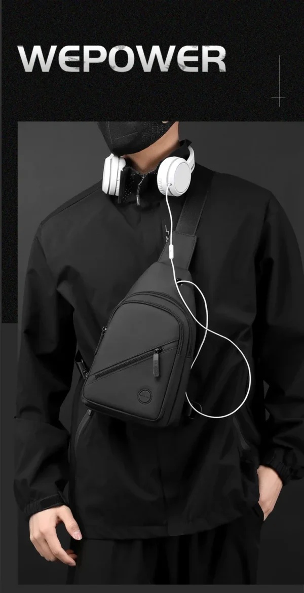 Bolsa de peito masculina - Imagem 8