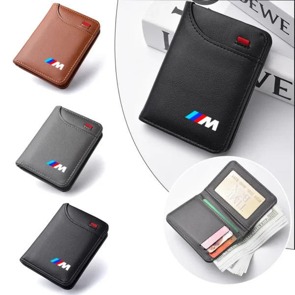 Carteira de couro BMW - Imagem 4