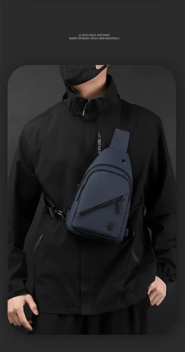 Bolsa de peito masculina - Imagem 10